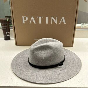 Patina by Portland Leather Goods “The Aria” 100% Wool hat, size L.